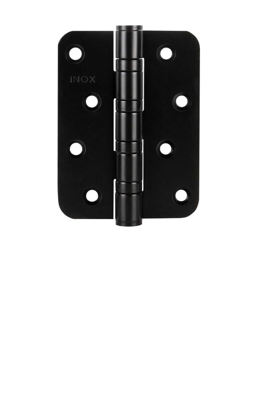 Петля Fuaro (Фуаро) из нержавейки универсальная IN4400U-R10 INOX black (4BB-R10 102х76х3) NoLogo