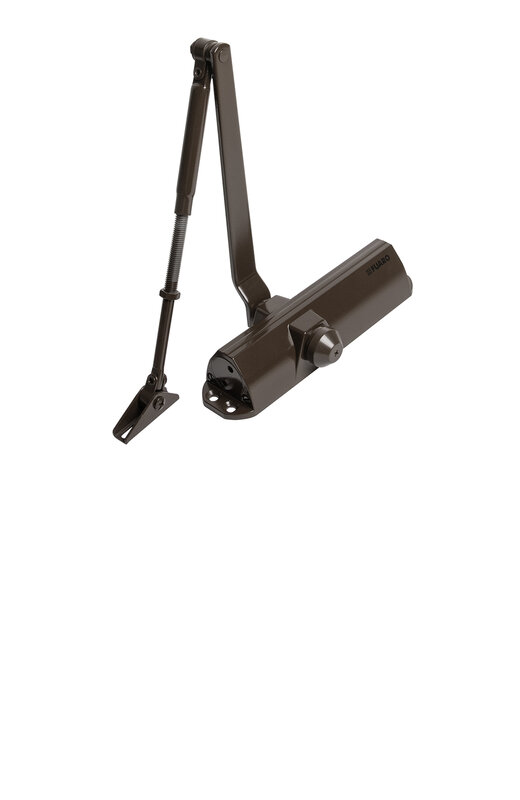 Доводчик Fuaro (Фуаро) дверной DC20-5/TS-68 BR до 110 кг (коричневый)