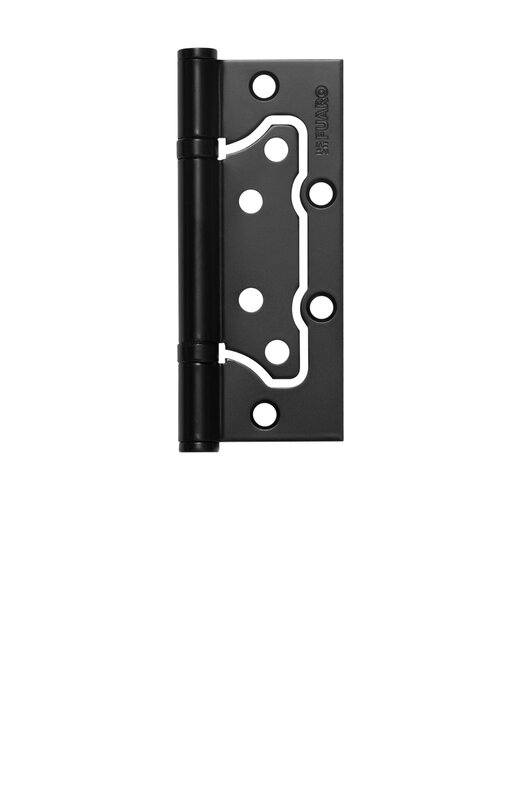 Петля Fuaro (Фуаро) универсальная без врезки IN4300W BL (300-2BB 100x2) (чёрный)