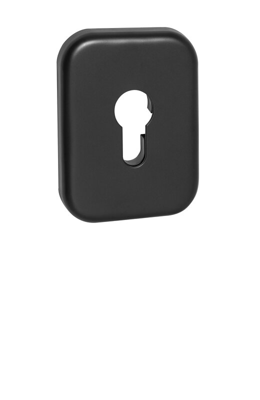 Накладка Fuaro (Фуаро) на цилиндр ESC.C.TRD/K.486 BL-24 черный (1 шт.)