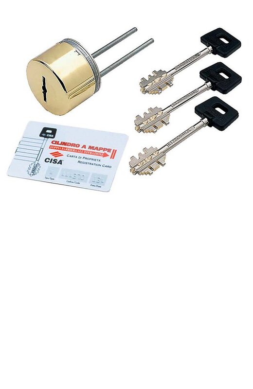 Секретная накладка Cisa (Чиза) на сувальдный замок 02.716.61.1