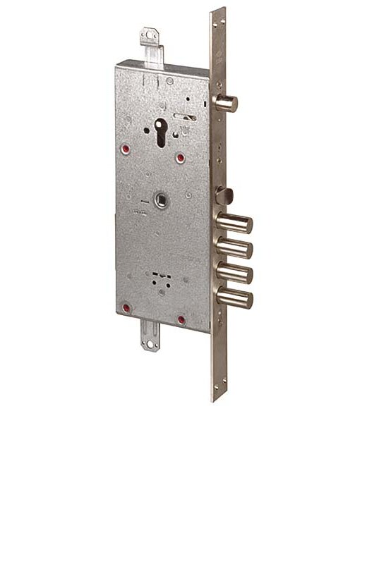 Замок Cisa (Чиза) врезной двухсистемный NEW CAMBIO FACILE 57.986.48 (тех. упаковка), ключ 44 мм